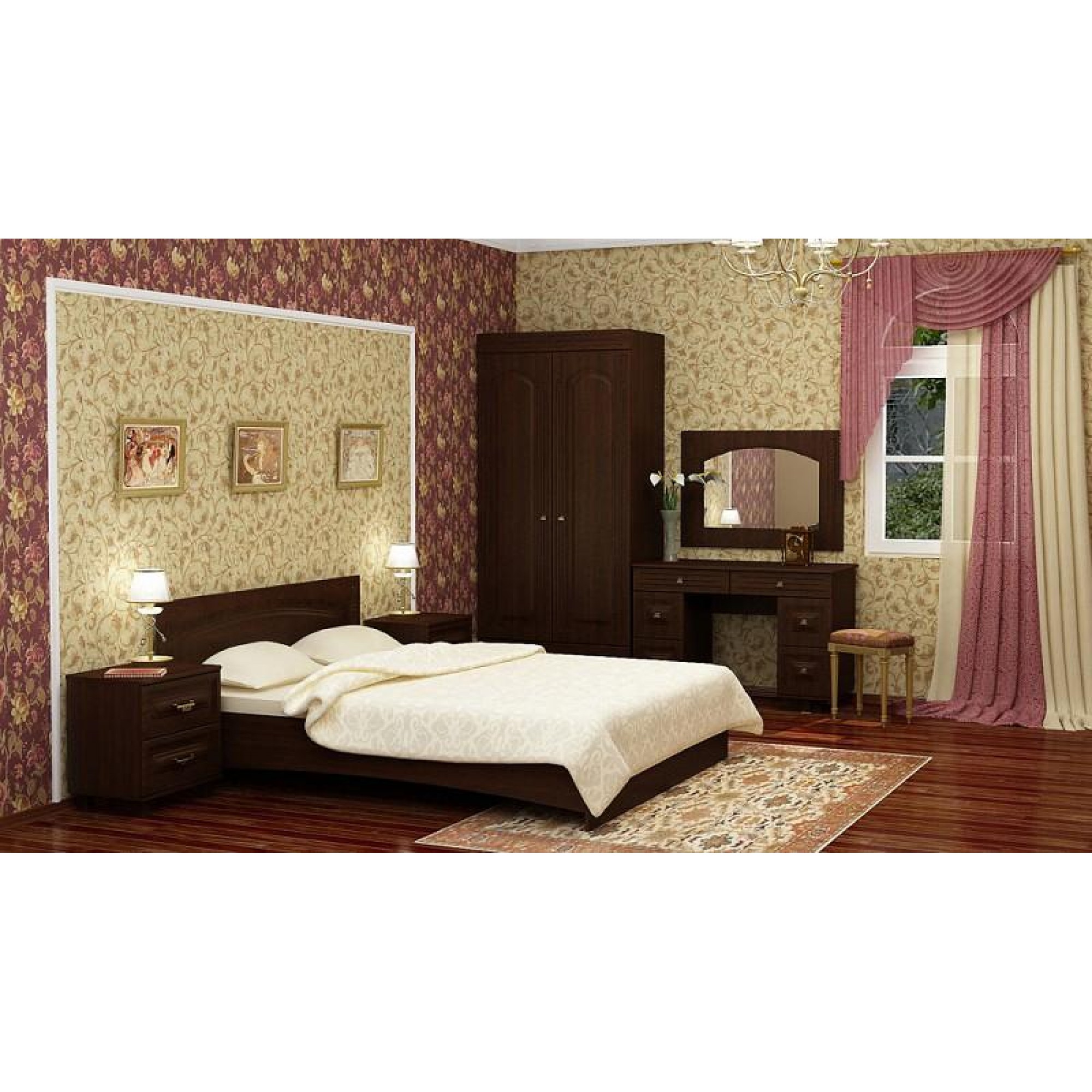 Гарнитур для спальни Элизабет KOM_Elizabet_bedroom_6