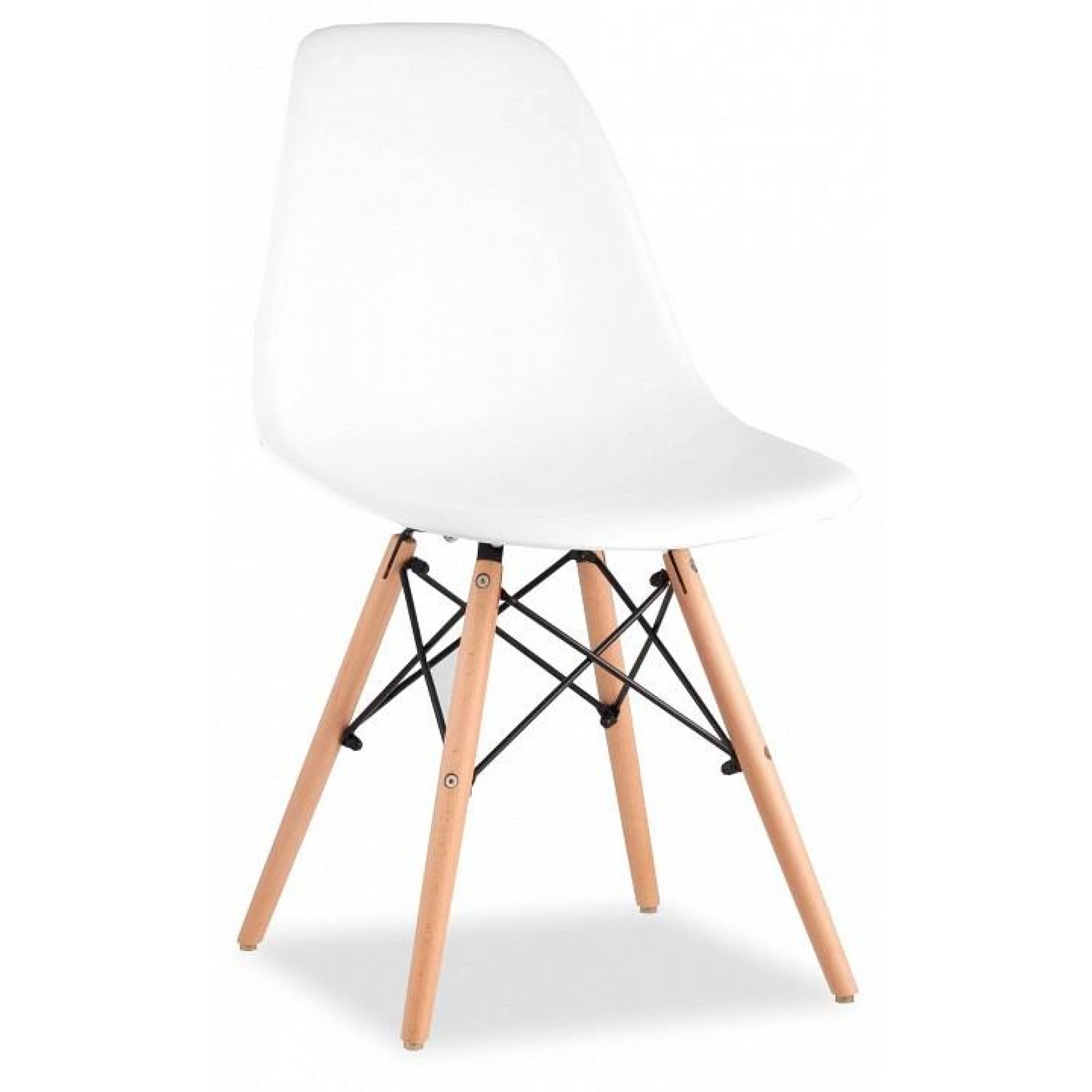 Набор из 4 стульев Eames    SGR_8056PP-WHITE-X4