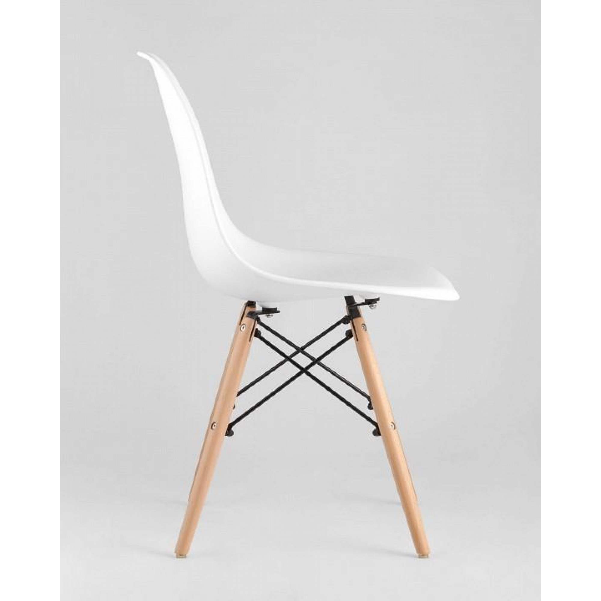 Набор из 4 стульев Eames    SGR_8056PP-WHITE-X4