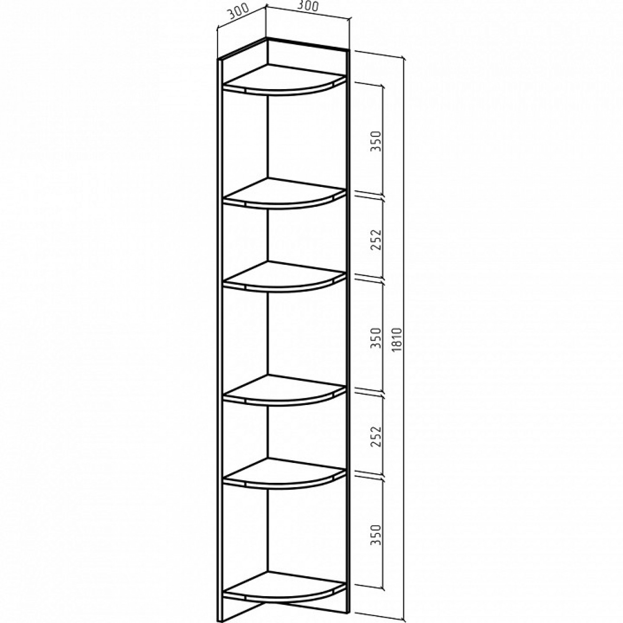 Стеллаж Атлант-3    MAS_ATL-3-DM